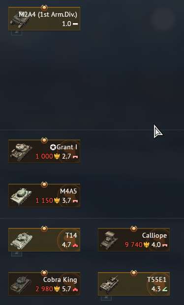 продажа аккаунта к игре War Thunder